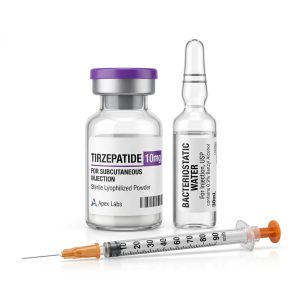 Mounjaro Tirzepatid 10mg dubbel GIP och GLP-1 peptid för viktminskning